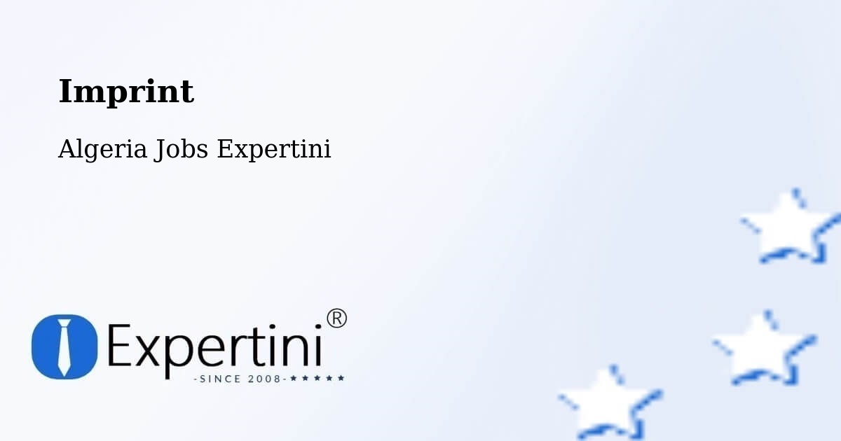 Imprint – Rouissat - Algeria Jobs Expertini